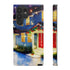 Festive Christmas Decorations on a Row of Townhomes - Impact Resistant Phone Case Samsung Galaxy S22 Ultra Matte